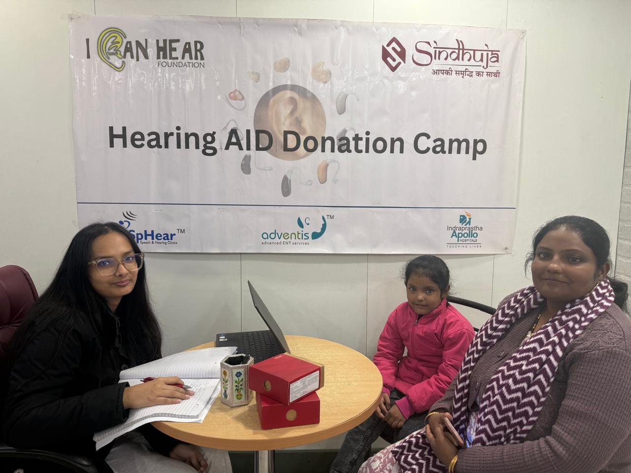 Hearing Aid Donation Camp